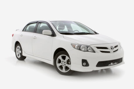 2009-2013 Corolla Front and Rear Window Deflectors Smoke 4-Piece - View 14 | Dirty Garage