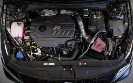 2022 Elantra N 2.0L L4 Silver Typhoon Intake - View 2 | Dirty Garage