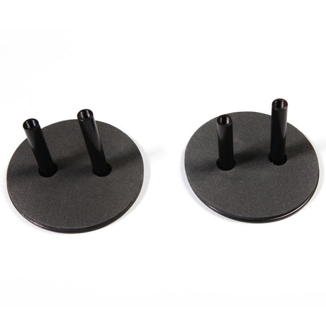 Rugged Ridge 07-18 Jeep Wrangler JK Black Mirror Filler Plates - View 2 | Dirty Garage