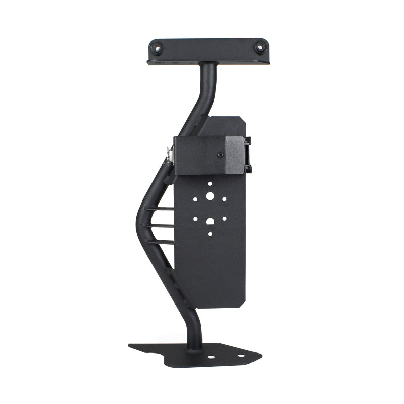 Go Rhino 18-24 Jeep Wrangler JL/JLU/JT Front Fender Jack Mount for Hi-Lift Jack - Tex. Blk - View 2 | Dirty Garage