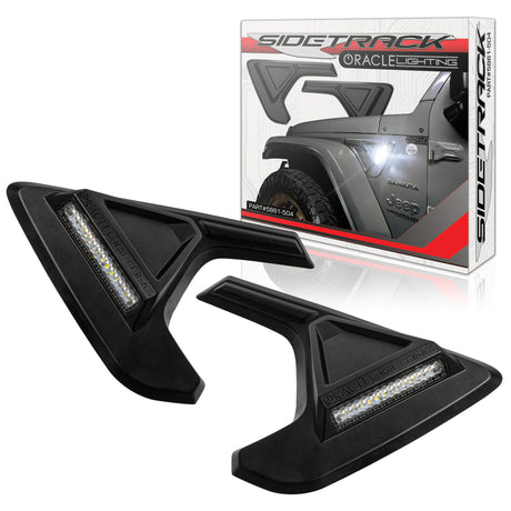 2018-2025 Wrangler JL Gladiator JT Sidetrack LED System - View 5 | Dirty Garage