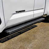 Universal 79" Black Grate Steps Running Boards - View 7 | Dirty Garage