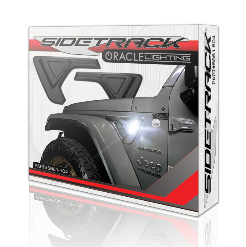 2018-2025 Wrangler JL Gladiator JT Sidetrack LED System - View 9 | Dirty Garage