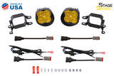 2006-2012 Rav4 SS3 LED Pro Yellow SAE Fog Light Kit - View 8 | Dirty Garage