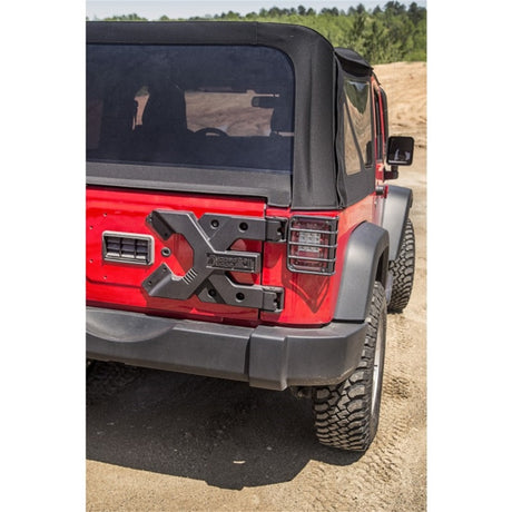 Rugged Ridge Spartacus HD Tire Carrier Hinge Casting 07-18 Jeep Wrangler JK - View 5 | Dirty Garage