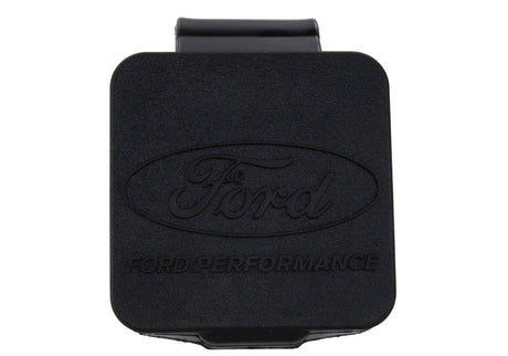 Universal Rubber 2in Hitch Receiver Cover w/Ford Oval/Ford Performance Logo - View 2 | Dirty Garage