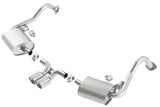 Borla 14-15 Porsche Cayman/Boxster (981) RWD 2Dr Dual Center Rear Exit Catback 4in Tip Exhaust Sys - View 4 | Dirty Garage