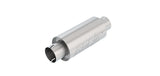 Borla Universal Resonator Option 3in Center/Center 5in Round x 10in - Notched Neck | Dirty Garage