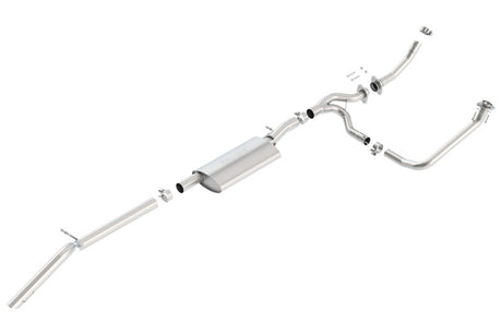 Borla 12-15 Jeep Wrangler 3.6L V6 Auto/Manual Trans Turndown Tip Dual Left Rear Exit Exhaust - View 4 | Dirty Garage