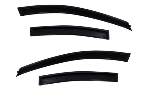 2011-2015 Cruze Outside Mount Smoke Window Deflectors 4-Piece - View 5 | Dirty Garage