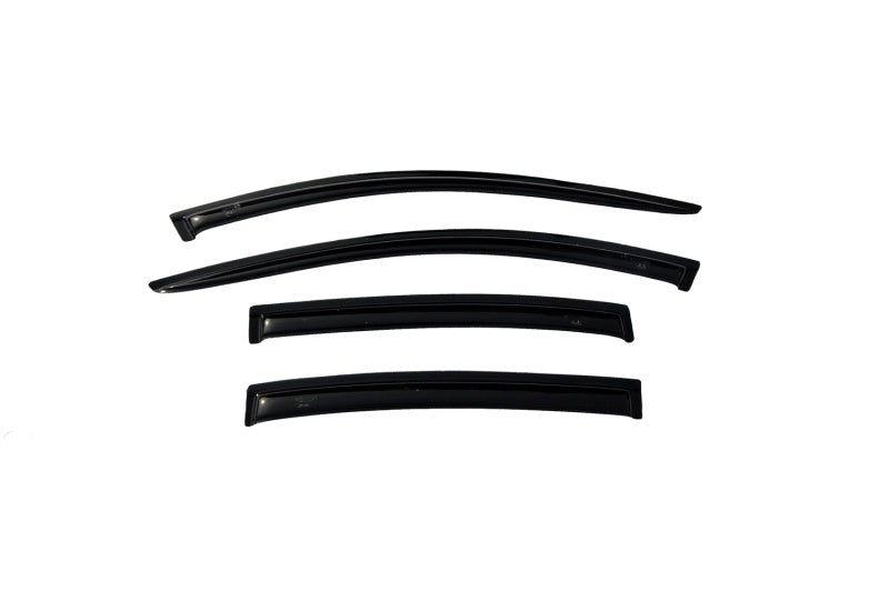 2008-2012 Malibu Ventvisor Outside Mount Window Deflectors Smoke 4-Piece - View 5 | Dirty Garage
