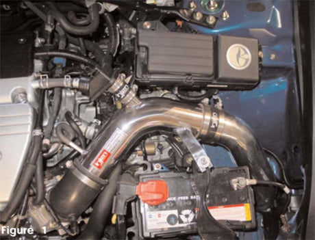2003-2007 Accord 4 Cyl Polished Cold Air Intake Motor Only No MAF Sensor - View 5 | Dirty Garage