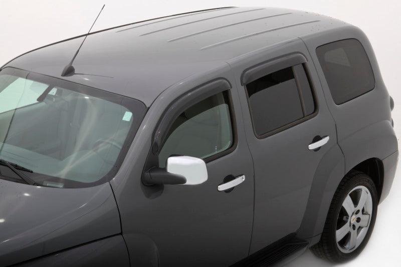 2006-2011 HHR Ventvisor Outside Mount Window Deflectors Smoke 4-Piece - View 2 | Dirty Garage