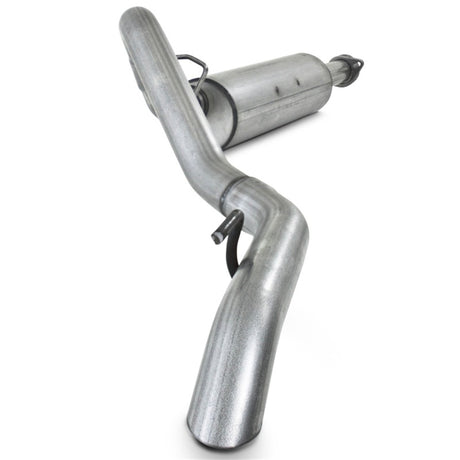 2004-2006 Wrangler Unlimited 4.0L I-6 Cat Back Single Aluminized Exhaust - View 6 | Dirty Garage