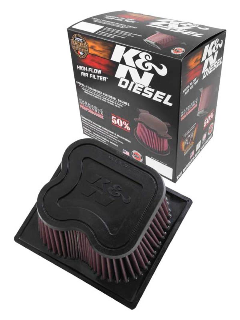 2010-2011 Ram HD/3500/4500/5500 6.7L L6 Diesel Replacement Air Filter - View 13 | Dirty Garage
