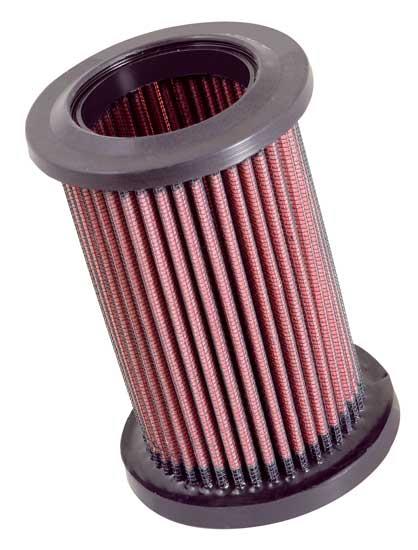 Replacement Round Air Filter - Open Top - 2006-2014 Ducati 3.5in OD/2in ID/5.5in H - View 5 | Dirty Garage