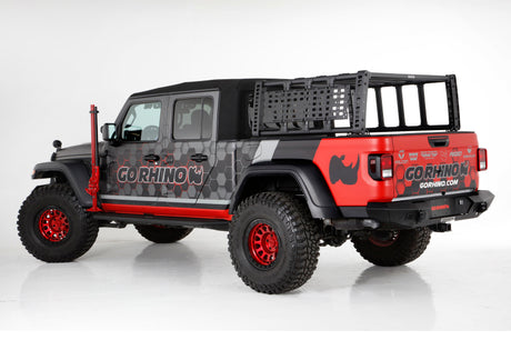 Go Rhino 19-21 Jeep Gladiator XRS Overland Xtreme Rack - Box 2 (Req. gor5950000T-01) - View 4 | Dirty Garage