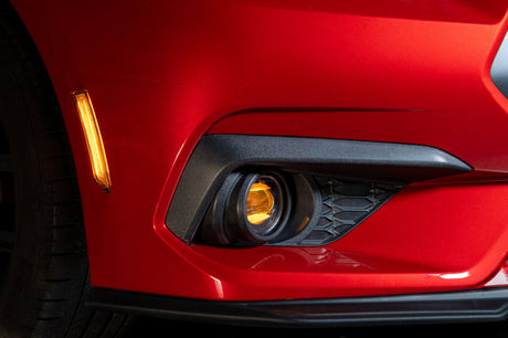 2024-2026 Mustang GT Elite Series White Add-On Fog Lamp Kit - View 4 | Dirty Garage