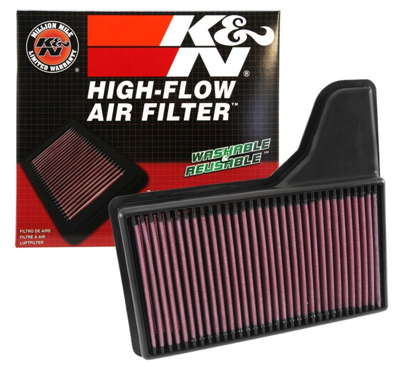 Replacement Panel Air Filter for 2015 Mustang 2.3L L4/3.7L V6/5.0L V8 - View 15 | Dirty Garage