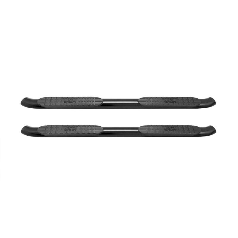 Westin 2014-2018 Chevy Silverado 1500 Crew Cab PRO TRAXX 4 Oval Nerf Step Bars - Black - View 11 | Dirty Garage