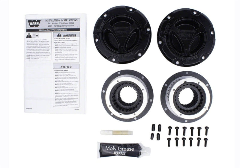 Universal Superduty Warn Locking Hubs - View 14 | Dirty Garage