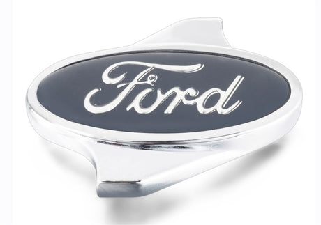 Universal Air Cleaner Nut w/Ford Logo - Chrome - View 8 | Dirty Garage