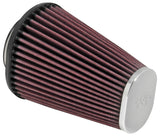 Universal Clamp-On Air Filter 2-7/16in Flange 4-1/2x3-3/4in Base 3x2in Top 6in Height - View 3 | Dirty Garage