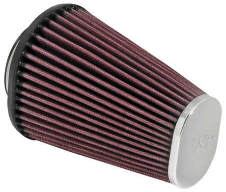 Universal Clamp-On Air Filter 2-7/16in Flange 4-1/2x3-3/4in Base 3x2in Top 6in Height - View 3 | Dirty Garage