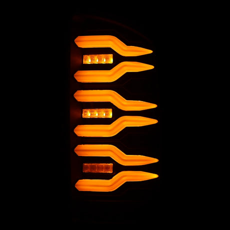 2002-2006 Ram 1500 HD Luxx-Series LED Tail Lights Pair Black - View 7 | Dirty Garage
