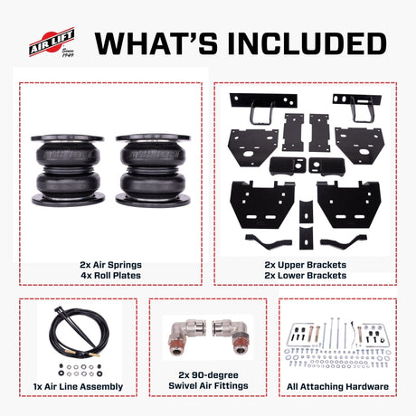 2023 Superduty DRW LoadLifter 7500 XL Ultimate Air Spring Kit - View 16 | Dirty Garage
