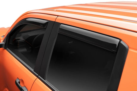 2024 Tacoma In-Channel Ventvisors 4-Piece Smoke - View 4 | Dirty Garage