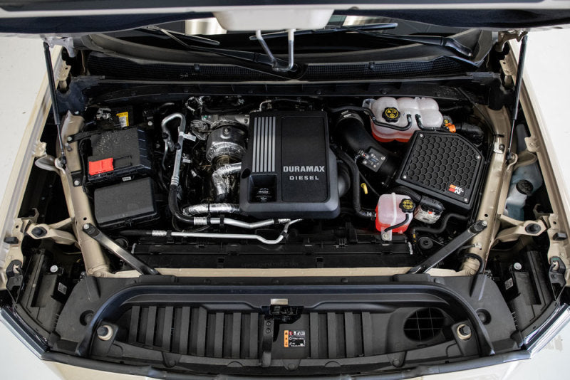 63 Series AirCharger Performance Intake 2020-2021 1500 L6-3.0 DSL - View 3 | Dirty Garage