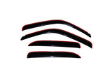 2002-2006 Escalade Ventvisor In-Channel Front Rear Window Deflectors Smoke 4-Piece - View 2 | Dirty Garage