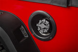 Rugged Ridge 01-19 Jeep Wrangler TJ/LJ/JK/JL Black Elite Aluminum Fuel Cap - View 4 | Dirty Garage