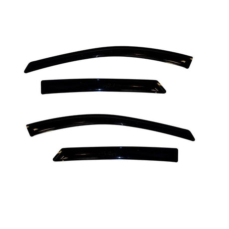 2017-2020 Ridgeline Ventvisor Outside Mount Window Deflectors 4-Piece Smoke - View 4 | Dirty Garage