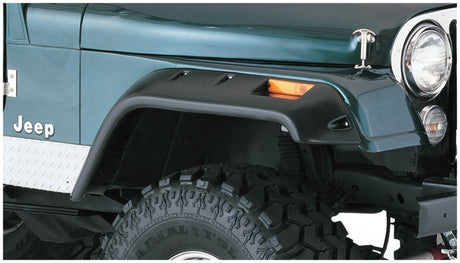 1965-1983 CJ5 Cutout Style Fender Flares 4pc - Black | Dirty Garage