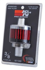 Universal Clamp On Rubber Base Crankcase Vent Filter 0.375in Flange ID x 2in OD x 1.5in Height - View 18 | Dirty Garage