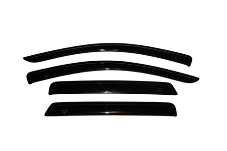 2008-2018 Journey Ventvisor Outside Mount Window Deflectors 4-Piece Smoke - View 2 | Dirty Garage
