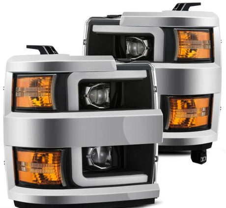 2015-2019 GM HD Luxx-Series Projector Black Headlights | Dirty Garage