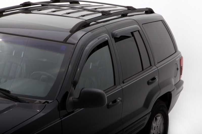 2004 Ecosport Ventvisor Outside Mount Window Deflectors Smoke 4-Piece - View 2 | Dirty Garage