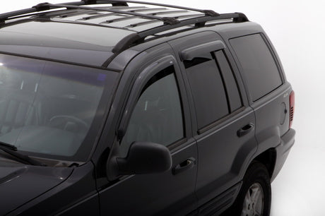 2004 Ecosport Ventvisor Outside Mount Window Deflectors Smoke 4-Piece - View 2 | Dirty Garage