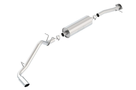 Borla 15-16 Chevy Colorado/Canyon Crew Cab Std. Bed / Ext Cab LB CB Exhaust S-Type Right Rear Exit - View 4 | Dirty Garage