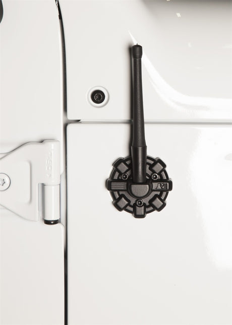 Rugged Ridge Elite Antenna Base Black 07-20 Jeep JK/JL/JT - View 4 | Dirty Garage