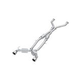 2023-2024 Nissan Z 3.0L Armor Pro T304 Stainless Steel 3" Cat-Back Dual Rear Exit 5" OD Tips | Dirty Garage