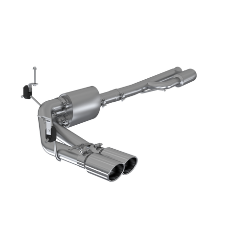 2019-2024 GM 1500 Pre-Axle Dual Side Exit 4" OD Tip - View 2 | Dirty Garage
