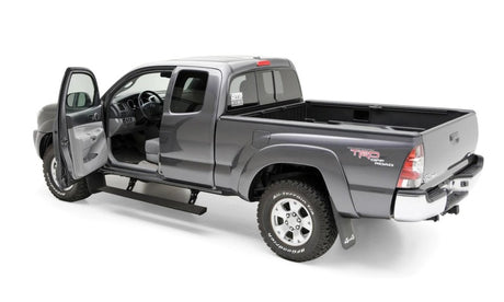 2016-2017 Tacoma Double Cab Access PowerStep Black Running Boards - View 3 | Dirty Garage