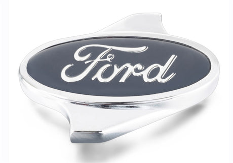 Universal Air Cleaner Nut w/Ford Logo - Chrome - View 9 | Dirty Garage