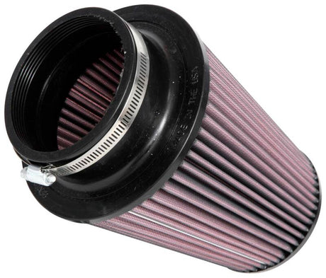 Universal Clamp-On Air Filter 4in FLG/6-1/2in B/4-1/2in T/8in H - View 3 | Dirty Garage