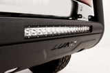 2007-2017 GM 1500 Black Bull Bar w/ Light & Wiring - View 3 | Dirty Garage