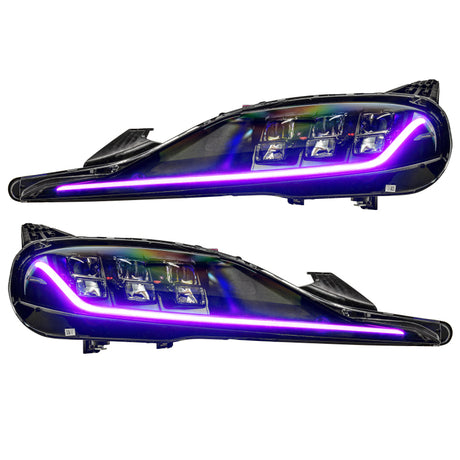 2020-2024 Supra GR RGB+A Headlight DRL Upgrade Kit w/ ColorSHIFT 2 - View 10 | Dirty Garage
